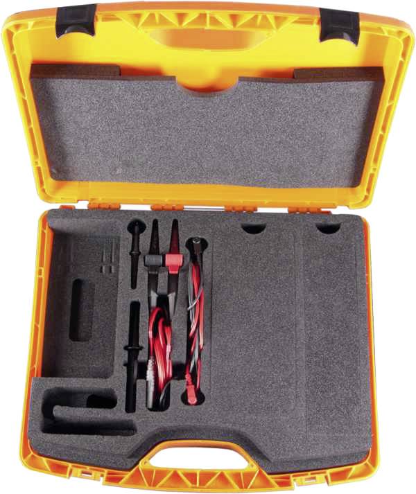 Set de cordons de mesure de sécurité [pointe de test - mâle 4 mm] Gossen Metrawatt KS-H+E Z227U 1 pc(s)