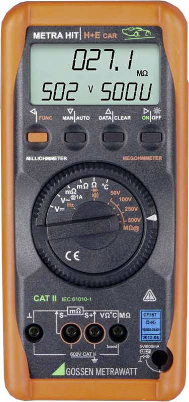 Multimètre Gossen Metrawatt M227O numérique Etalonnage: DAkkS
