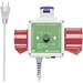 Gossen Metrawatt CEE-Adapter Adaptateur de mesure femelle CEE 16 A 3 pôles, femelle CEE 16 A 5 pôles, femelle CEE 32 A 5 pôles Gossen Metrawatt CEE-Adapter Adaptateur de mesure femelle CEE 16 A 3 pôles, femelle CEE 16 A 5 pôles, femelle CEE 32 A 5 pôles