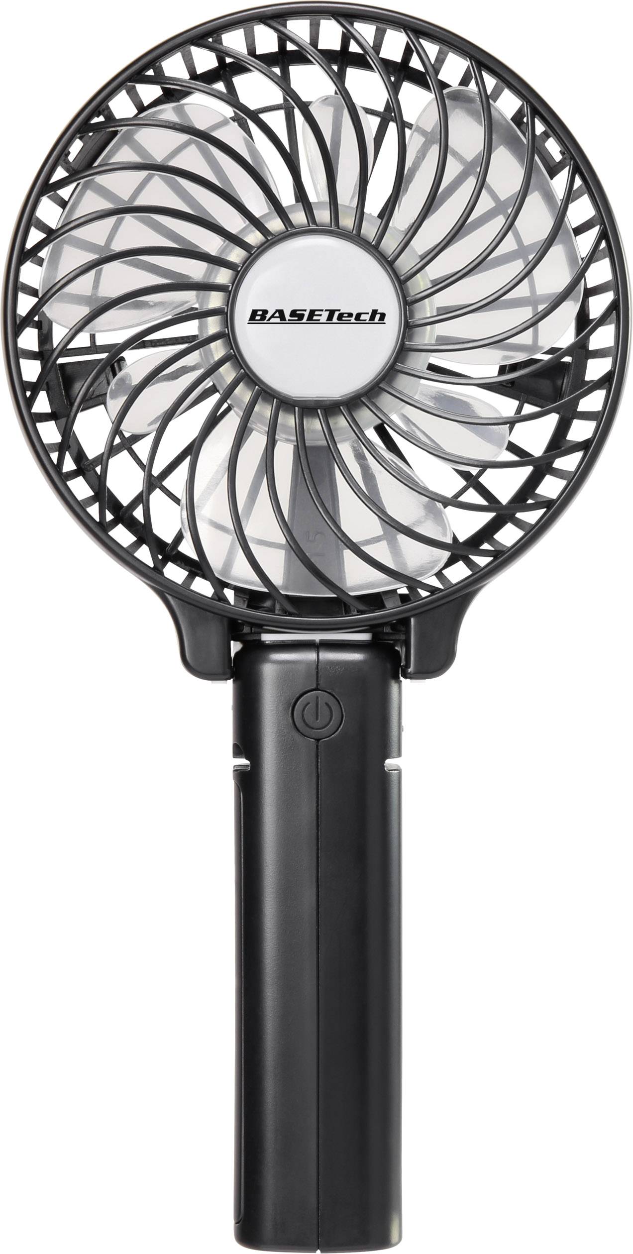 Ventilateur à main Basetech BT-1626085 noir