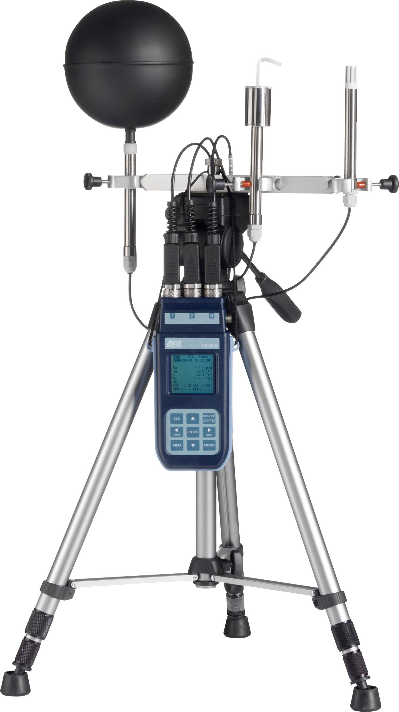 Delta Ohm HD32.2 WBGT Kit Temperatur-Messgerät -40 bis +100 °C
