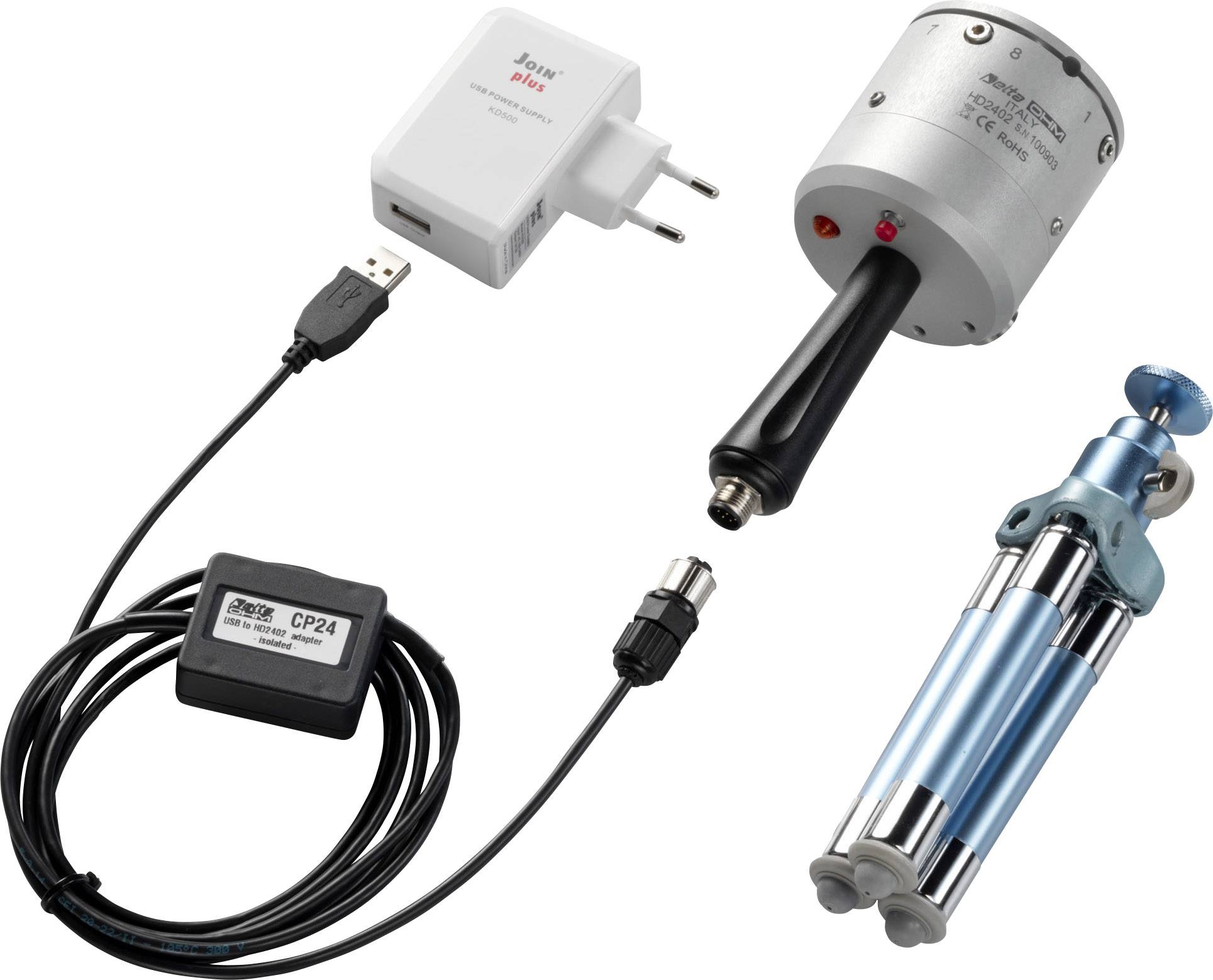Delta Ohm HD2402 Luxmètre 400000 lx (max)