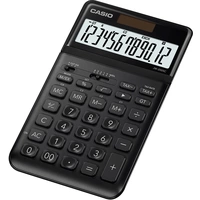 Casio JW-200SC-BK Calculatrice de bureau noir Ecran: 12 solaire, à pile(s) (l x H x P) 109 x 11 x 184 mm Casio JW-200SC-BK Calculatrice de bureau noir Ecran: 12 solaire, à pile(s) (l x H x P) 109 x 11 x 184 mm