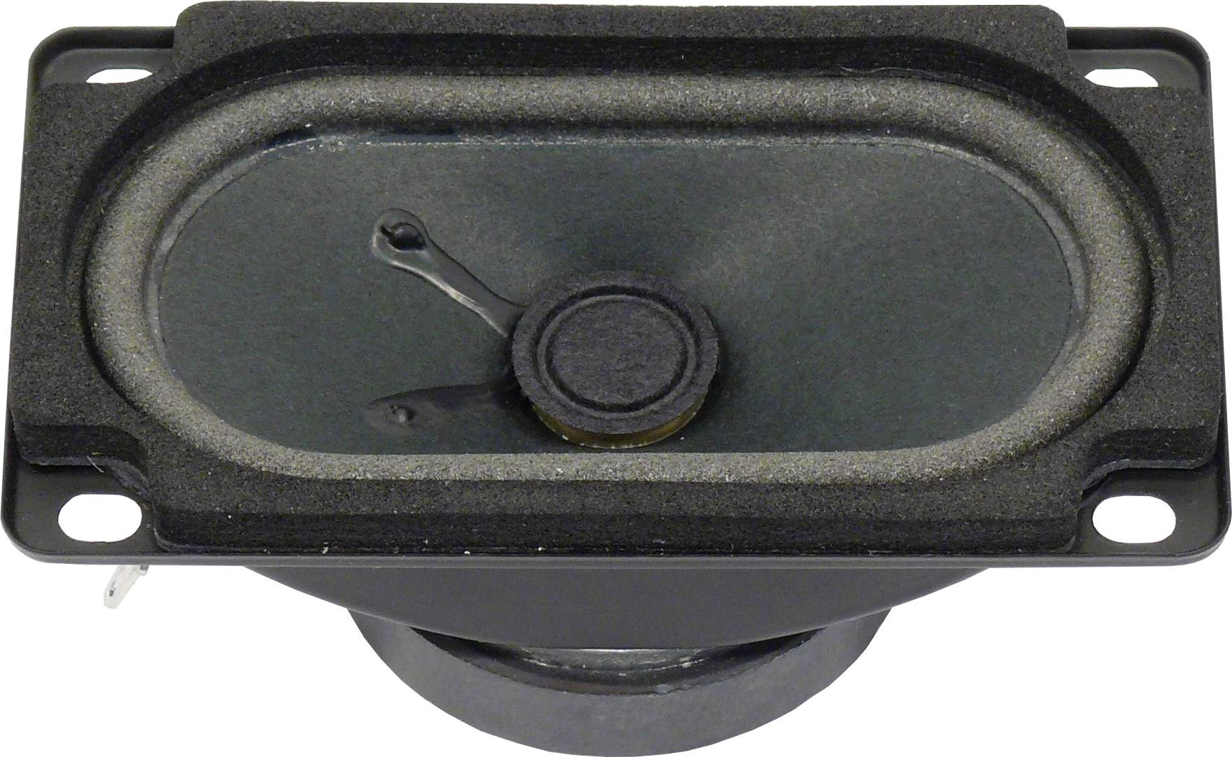 Visaton SC 5.9 OM - 4 Ohm 3.5 pouces 9 cm Haut-parleur large bande 10 W 4 Ω noir ovale