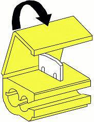 Raccord de dérivation Vogt Verbindungstechnik 3929 flexible: 4-6 mm² rigide: 4-6 mm² jaune 250 pc(s)