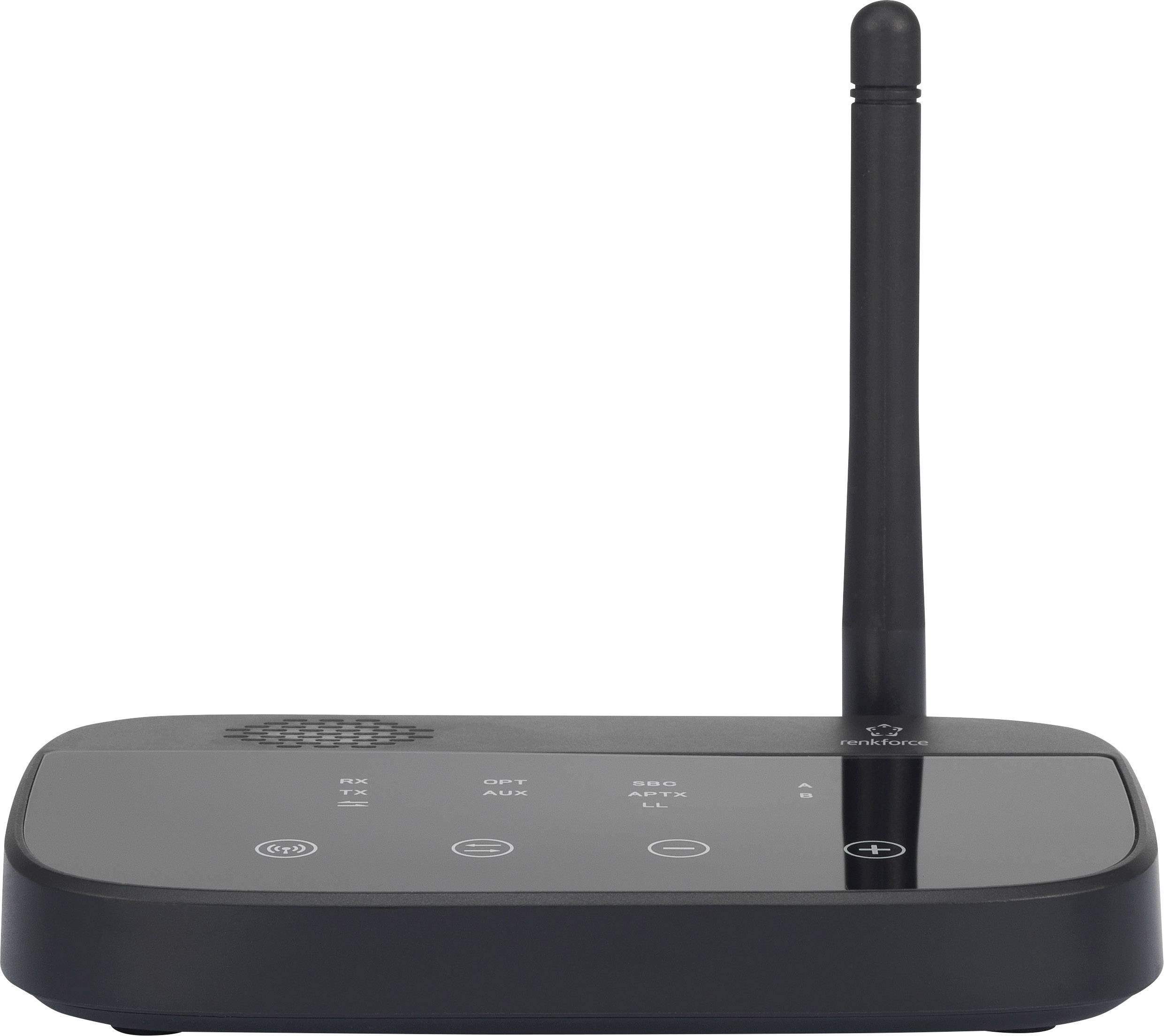Emetteur/récepteur de musique Bluetooth® Renkforce BTHP-100 Version Bluetooth: 4.2, aptX®, SBC 100 m