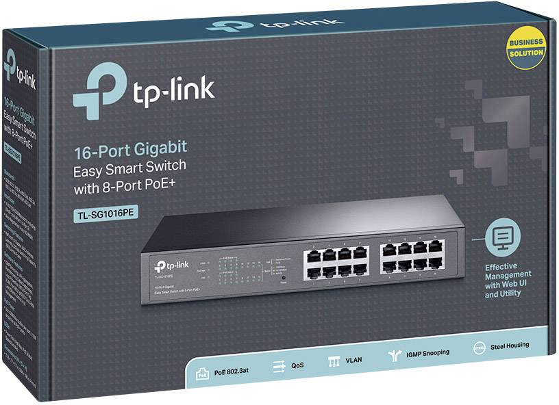 Switch réseau TP-LINK TL-SG1016PE 16 ports fonction PoE