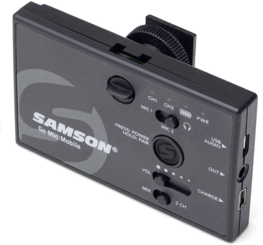 Samson GoMic Mobile Lavalier Ansteck Funkmikrofon-Set Übertragungsart:Funk inkl. Kabel
