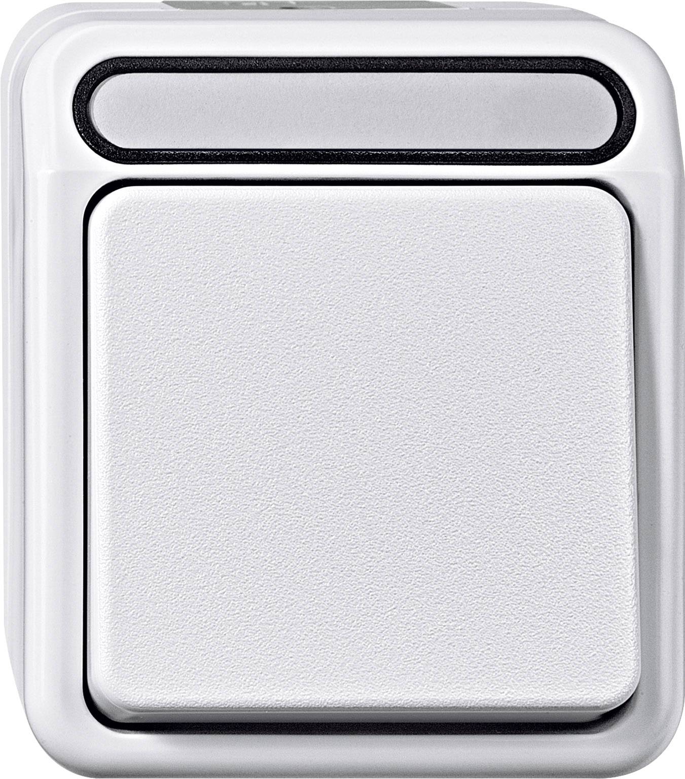 Bouton-poussoir Schneider Electric MEG3150-8019 AQUASTAR blanc polaire