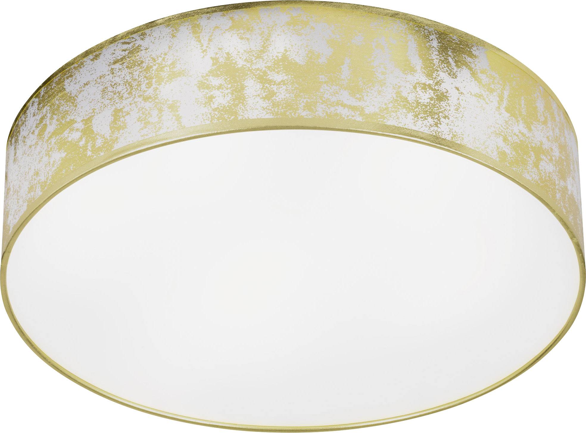 WOFI Leika 9370.01.15.7000 Plafonnier LED or 21 W blanc chaud