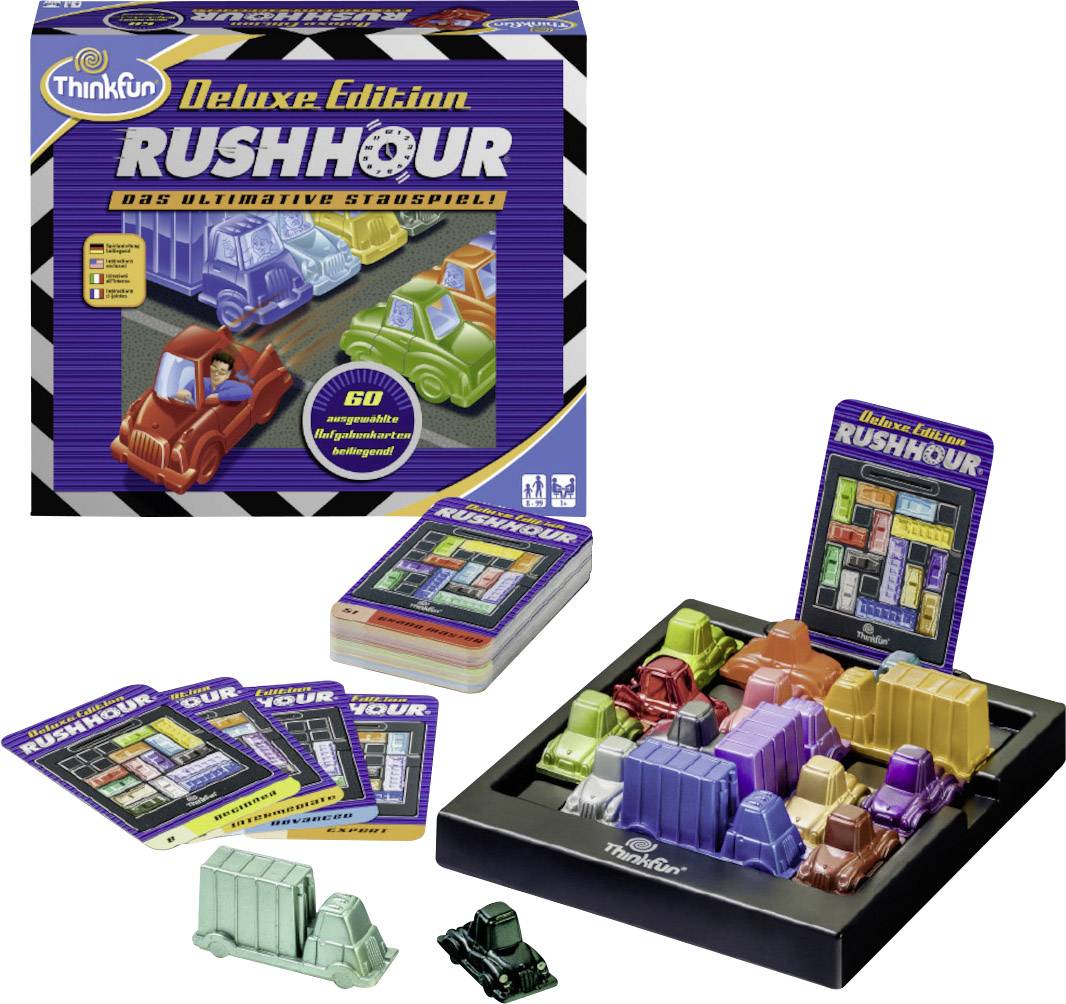 Thinkfun Rush Hour® Deluxe-Der Klassiker