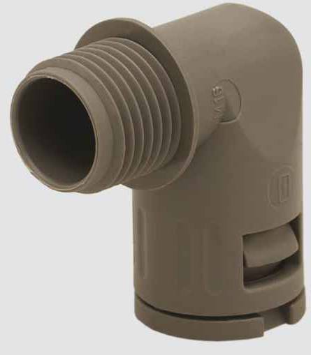 Helukabel 904807 HELUquick 90° M Raccord de tuyau gris M16 90° 1 pc(s)