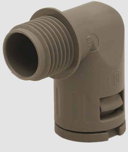 Helukabel 904814 HELUquick 90° M Raccord de tuyau gris M32 90° 1 pc(s)