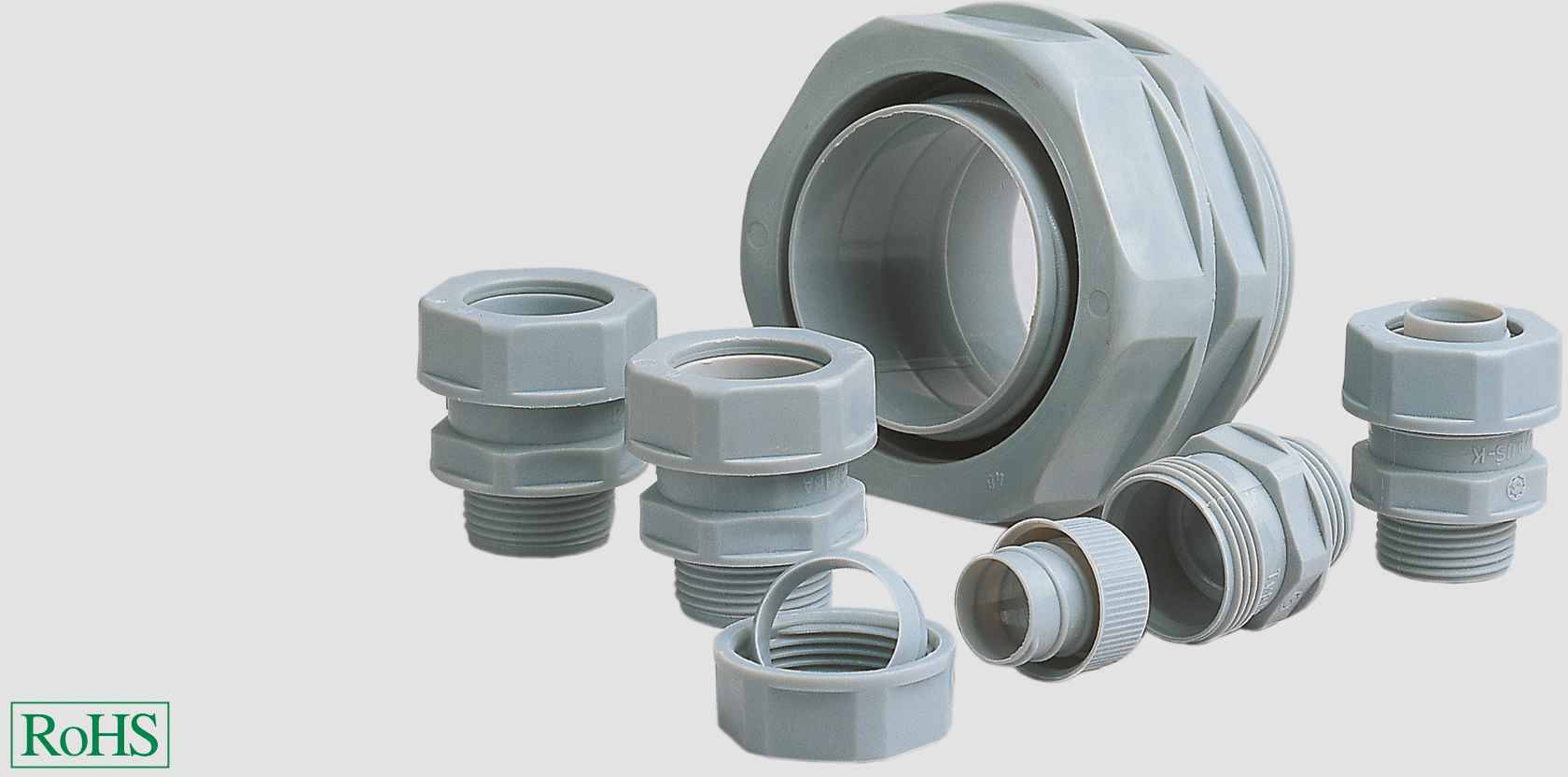 Helukabel 93461 USK M Raccord de tuyau gris M12 droit 1 pc(s)
