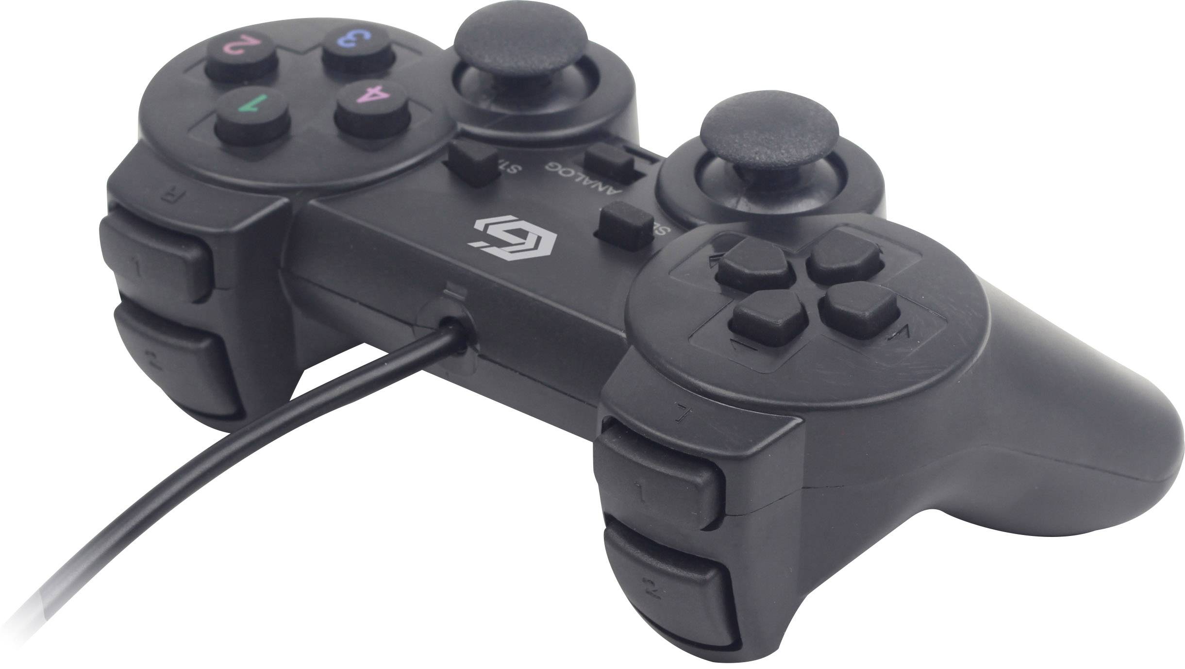 Gembird JPD-UDV-01 Manette de jeu PC noir