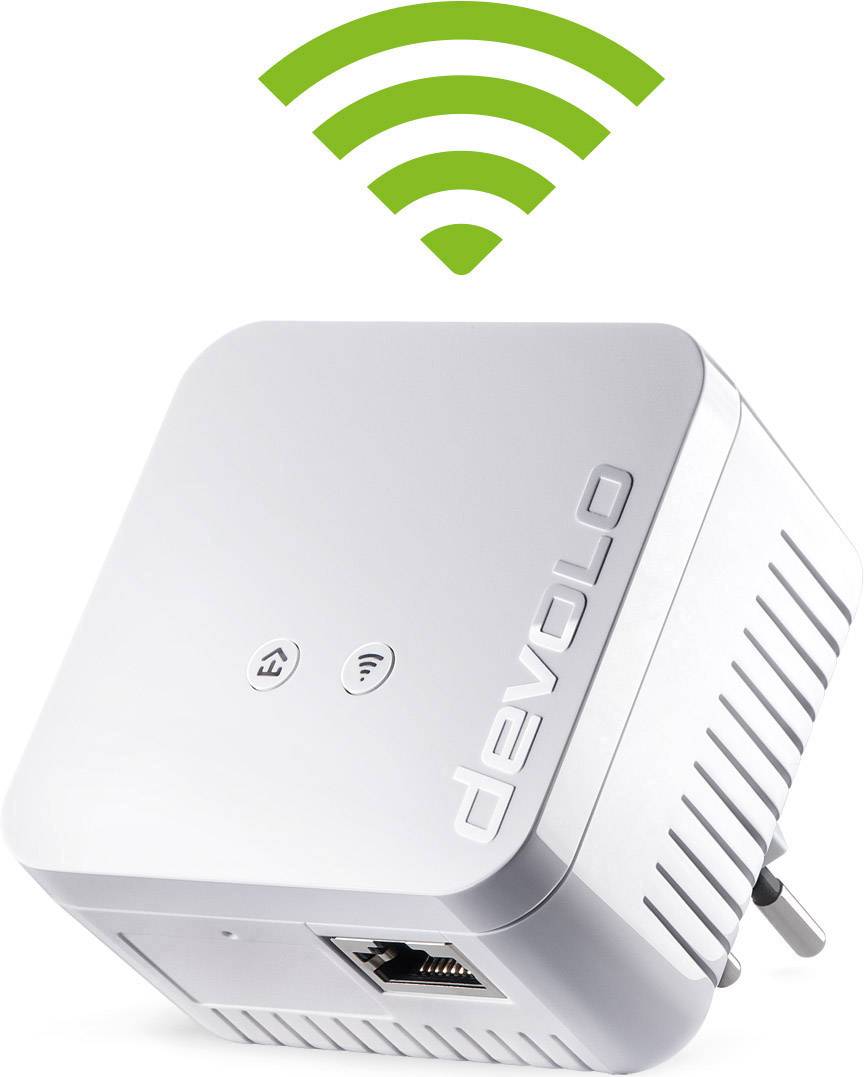 Devolo dLAN® 550 WiFi Powerline Adaptateur CPL Wi-Fi simple 500 MBit/s