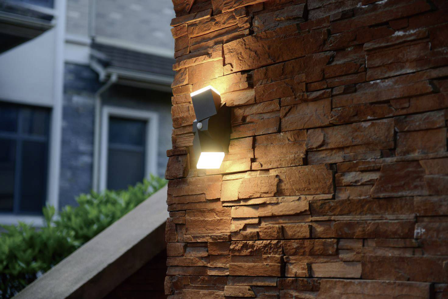 Applique avec détecteur de mouvement Polarlite Spot Pir13 PL-8232030 13 W gris foncé