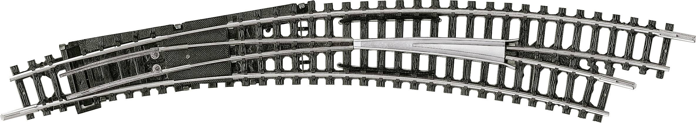 T14948 (N) Voie Minitrix Aiguillage enroulé, à droite 30 ° 1 pc(s)
