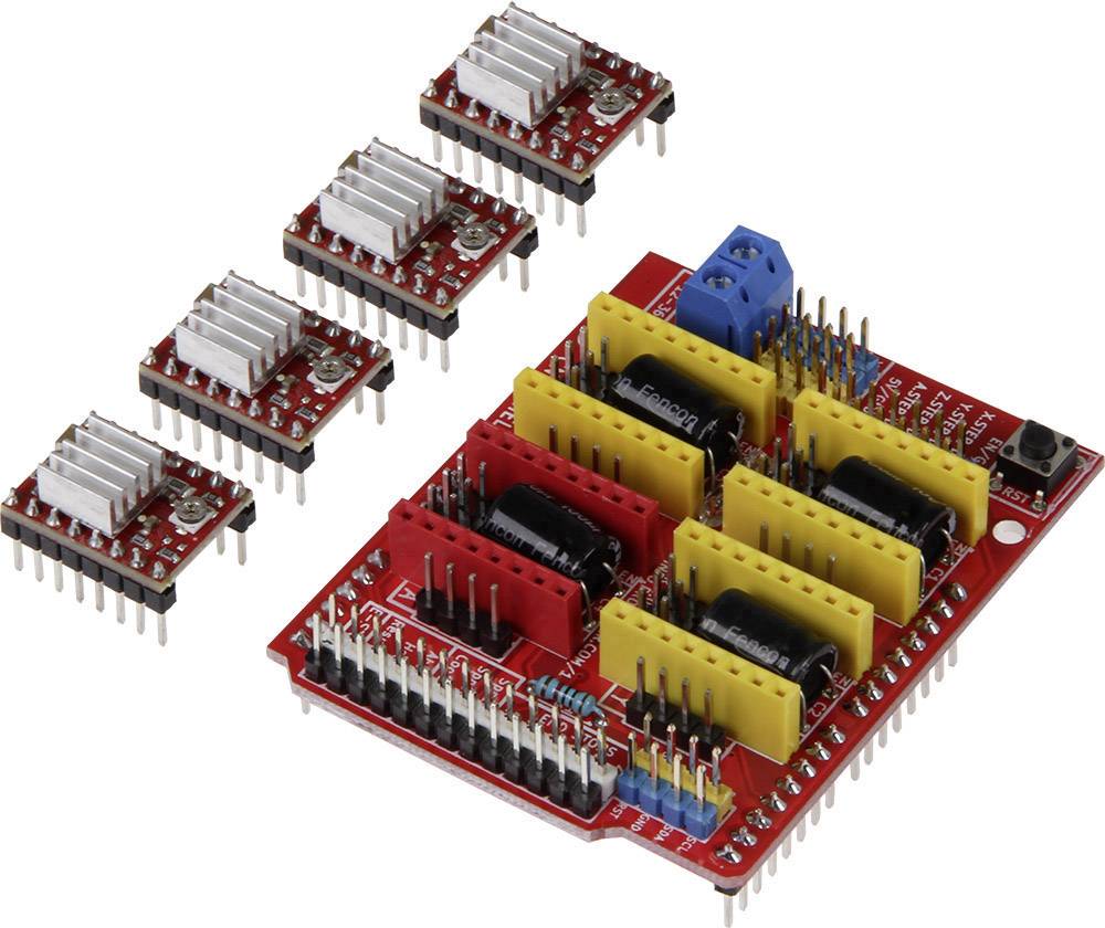 Joy-it ARD-CNC-Kit1 convient pour (cartes Arduino): Arduino UNO 1 pc(s)
