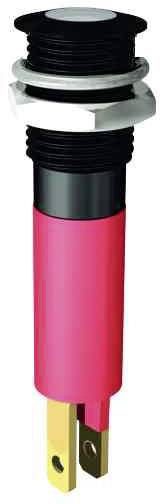 Signal Construct SFEU080245 Voyant de signalisation LED rouge 24 V/AC, 24 V/DC 2400 mcd