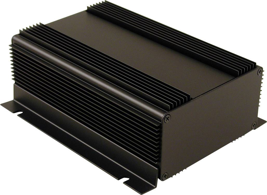 Hammond Electronics 1455NHD1201BK Boîtier universel 120 x 111 x 61 aluminium noir 1 pc(s)