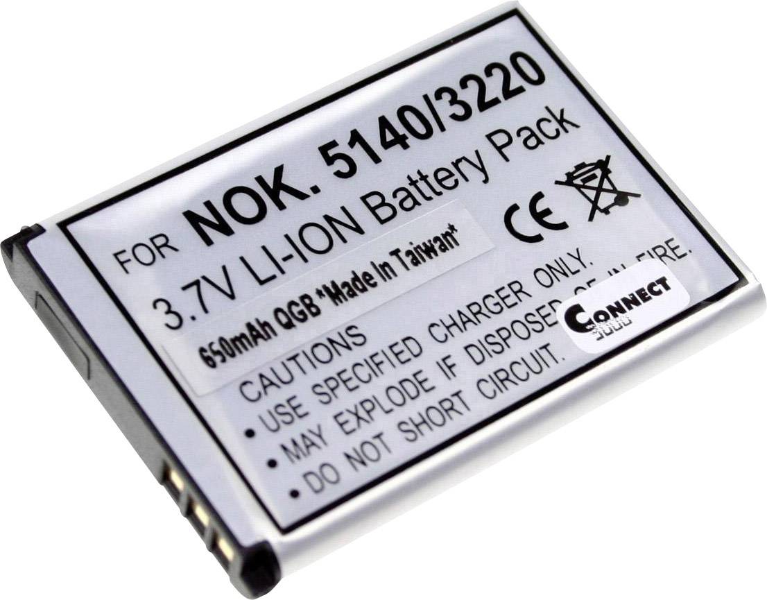 Connect 3000 BL-5B Batterie pour appareil photo Remplace l'accu d'origine BL-5B 3.7 V 650 mAh