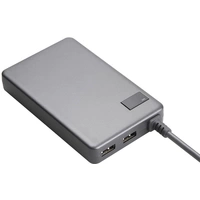 LVSUN Ultra Slim Station de charge USB 90 W 1x USB-A, DC mâle 3.5 mm noir intérieure LVSUN Ultra Slim Station de charge USB 90 W 1x USB-A, DC mâle 3.5 mm noir intérieure