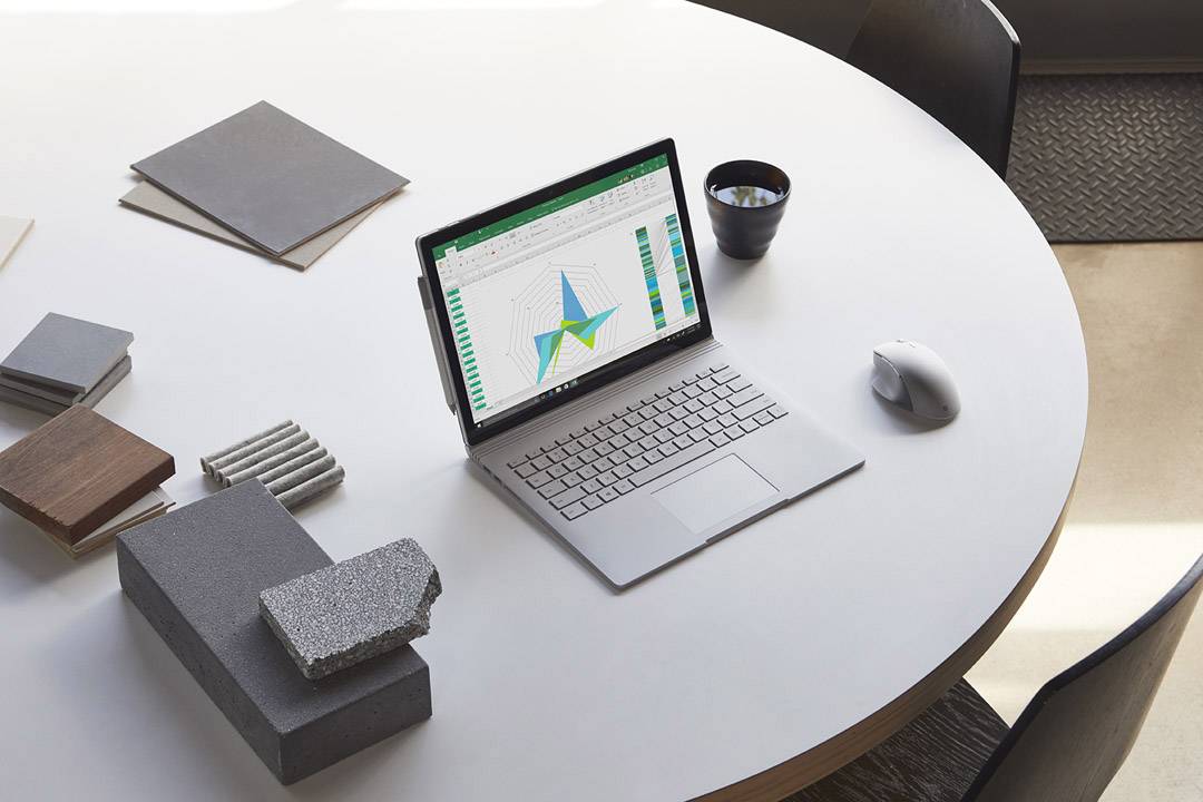 Microsoft Surface Precision Souris Bluetooth optique argent 7 Boutons 1000 dpi