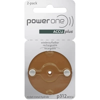 Powerone P312 Pile rechargeable pour appareil auditif ZA 312 NiMH 23 mAh 1.2 V 2 pc(s) Powerone P312 Pile rechargeable pour appareil auditif ZA 312 NiMH 23 mAh 1.2 V 2 pc(s)