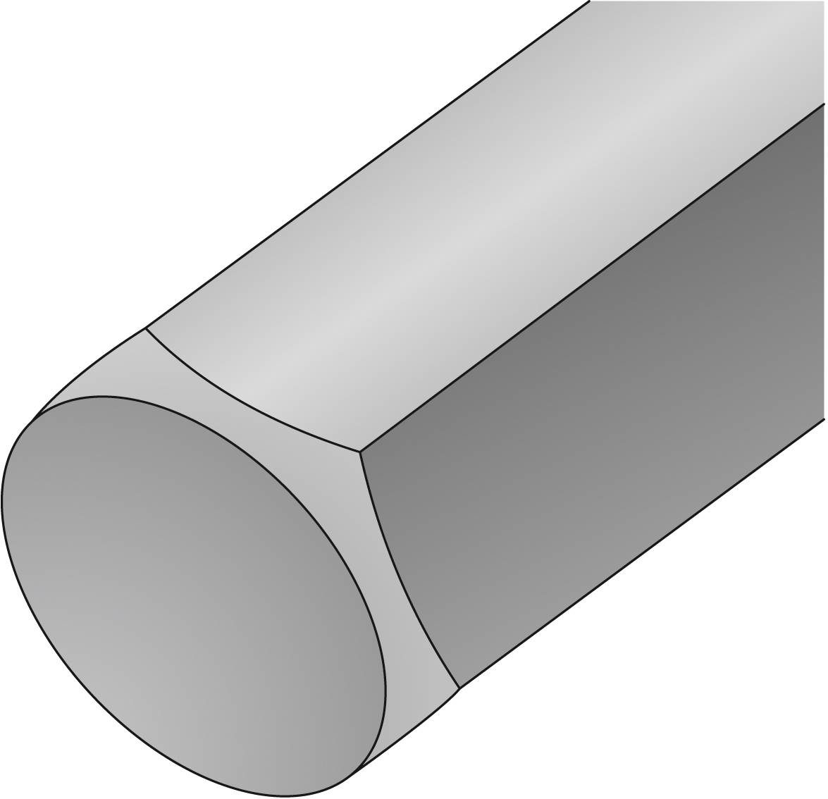 Matador Schraubwerkzeuge 6 pans intérieurs Jeu de clés mâles coudées 1.5 mm, 2 mm, 2.5 mm, 3 mm, 4 mm, 5 mm, 6 mm, 8 mm, 10 mm