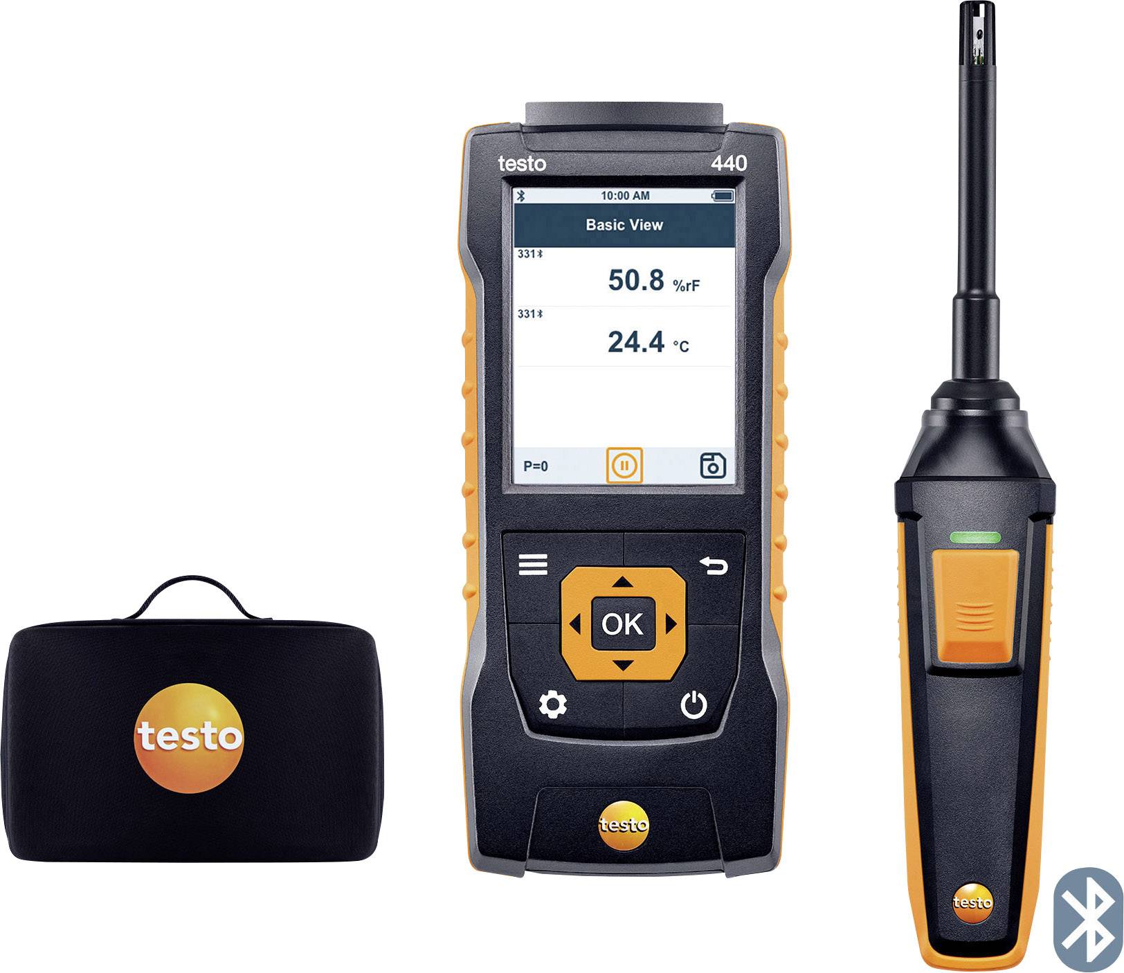 testo 440 Set RH Hygromètre 0 % HR 100 % HR