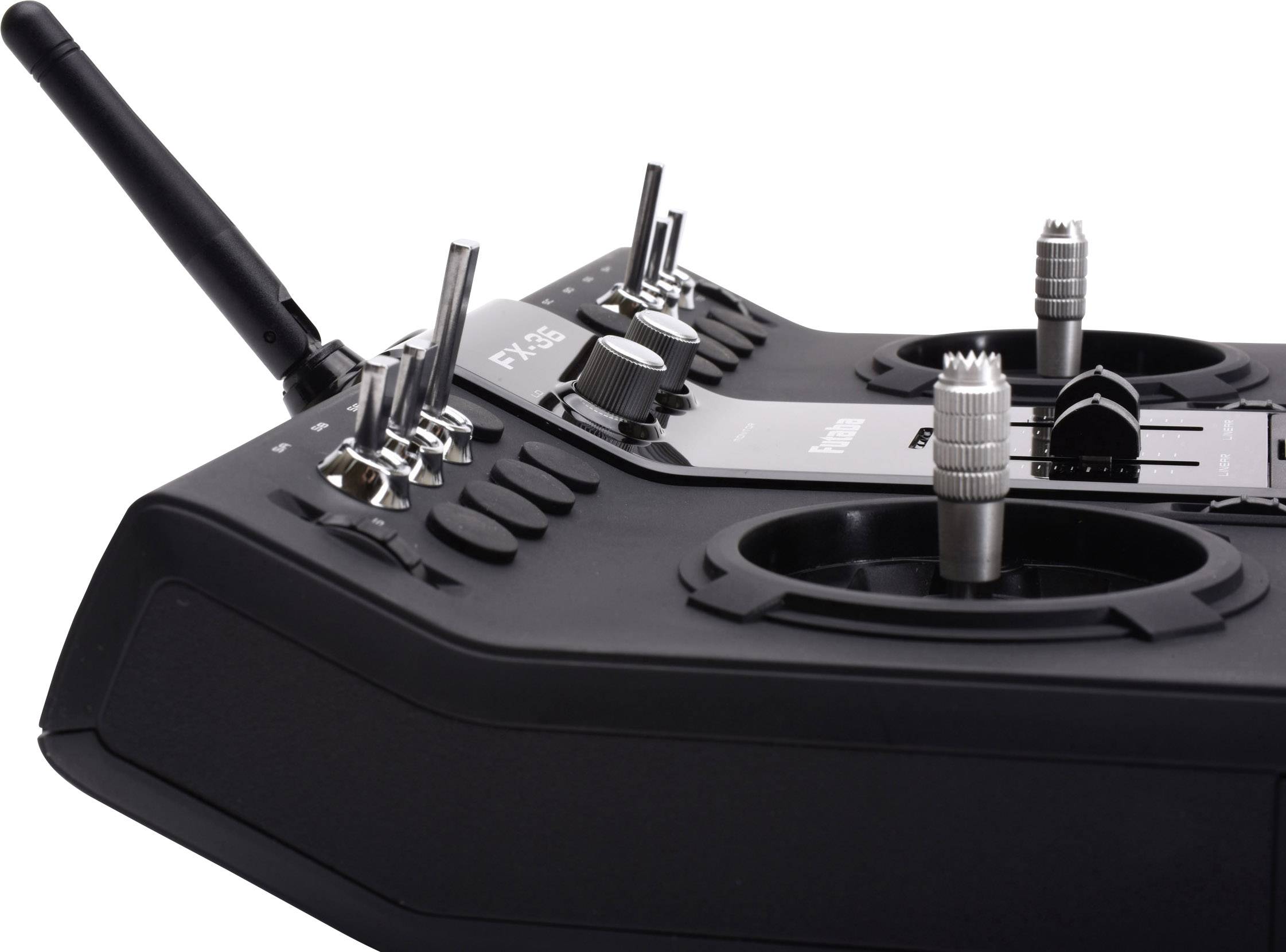 Futaba FX36 Potless Radiocommande avec pupitre 2,4 GHz Nombre de canaux: 18 avec récepteur