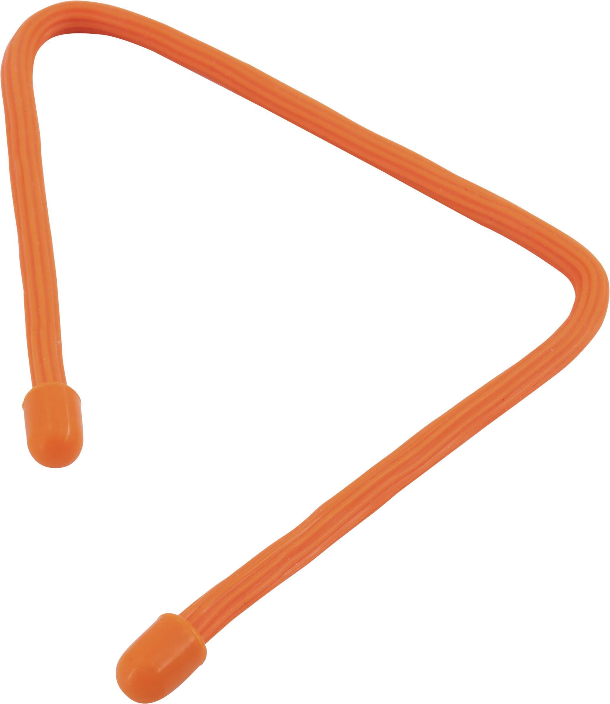 TRU COMPONENTS TC-6648008 Serre-câble 460 mm orange flexible, réouvrable