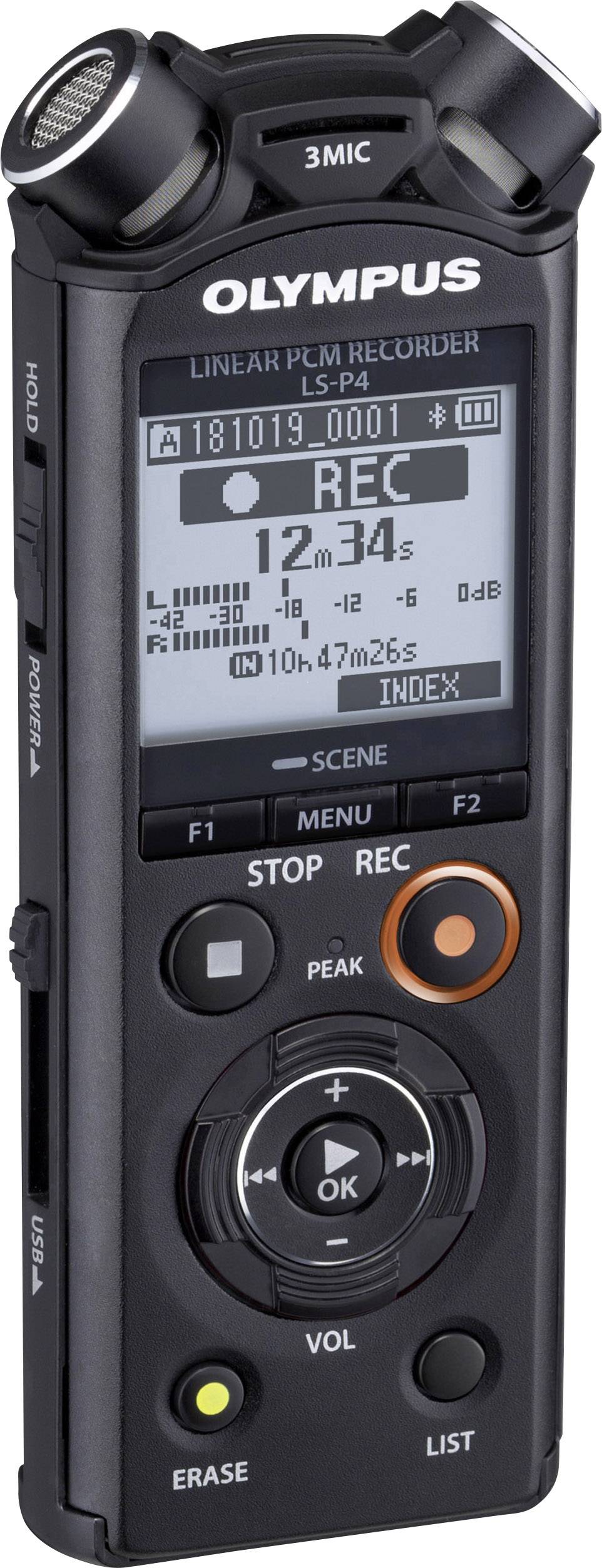 Olympus LS-P4 Enregistreur audio mobile noir