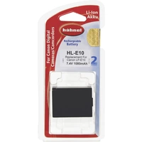 Hähnel Fototechnik HL-E10 Batterie pour appareil photo Remplace l'accu d'origine LP-E10 7.4 V 1080 mAh Hähnel Fototechnik HL-E10 Batterie pour appareil photo Remplace l'accu d'origine LP-E10 7.4 V 1080 mAh