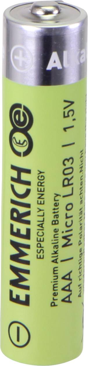 Emmerich Industrial LR03 Pile LR3 (AAA) alcaline(s) 1300 mAh 50 pc(s)