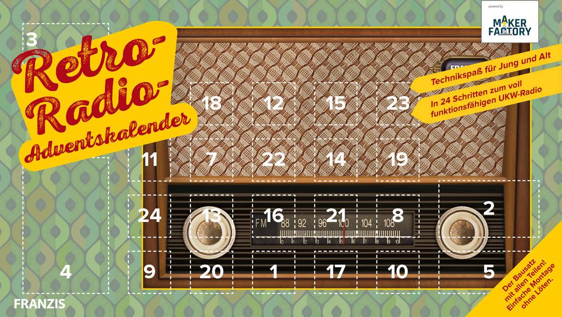 MAKERFACTORY Retro-Radio Adventskalender