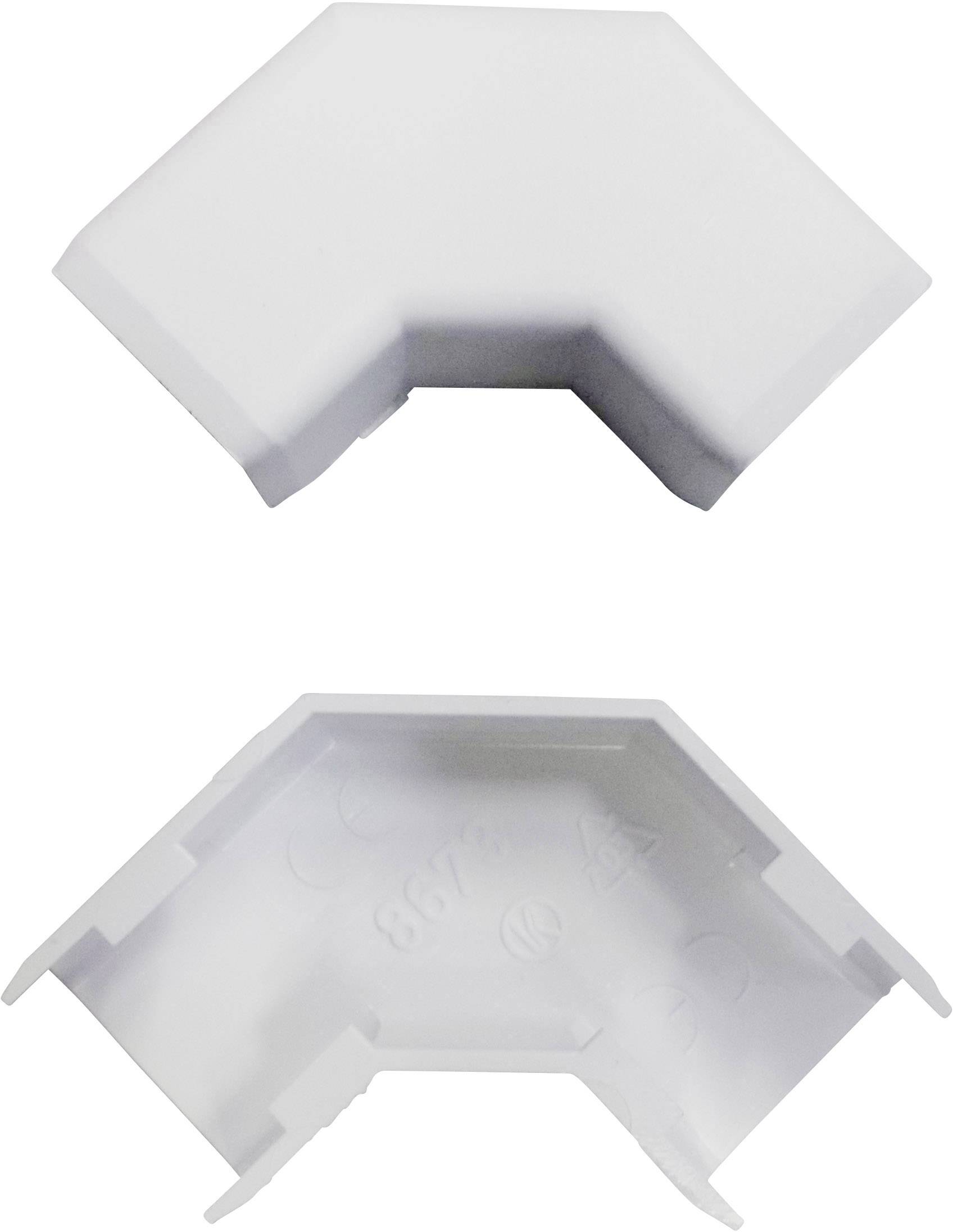 KOPOS 8673 HB Goulotte de câble angle plat blanc