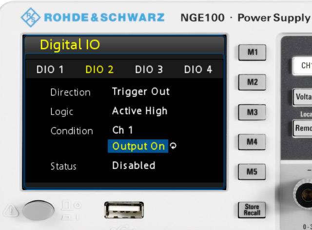 Rohde & Schwarz NGE-K103 Module d'extension Convient pour marque (blocs d'alimentation) Rohde & Schwarz