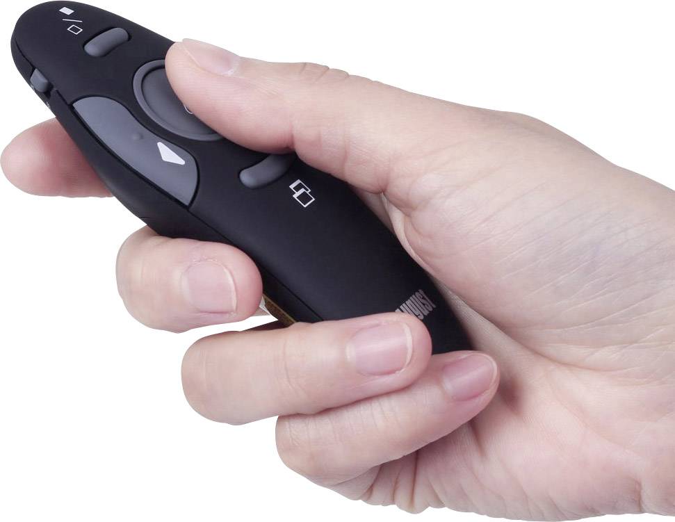 August LP205R Télécommande de présentation avec pointeur laser