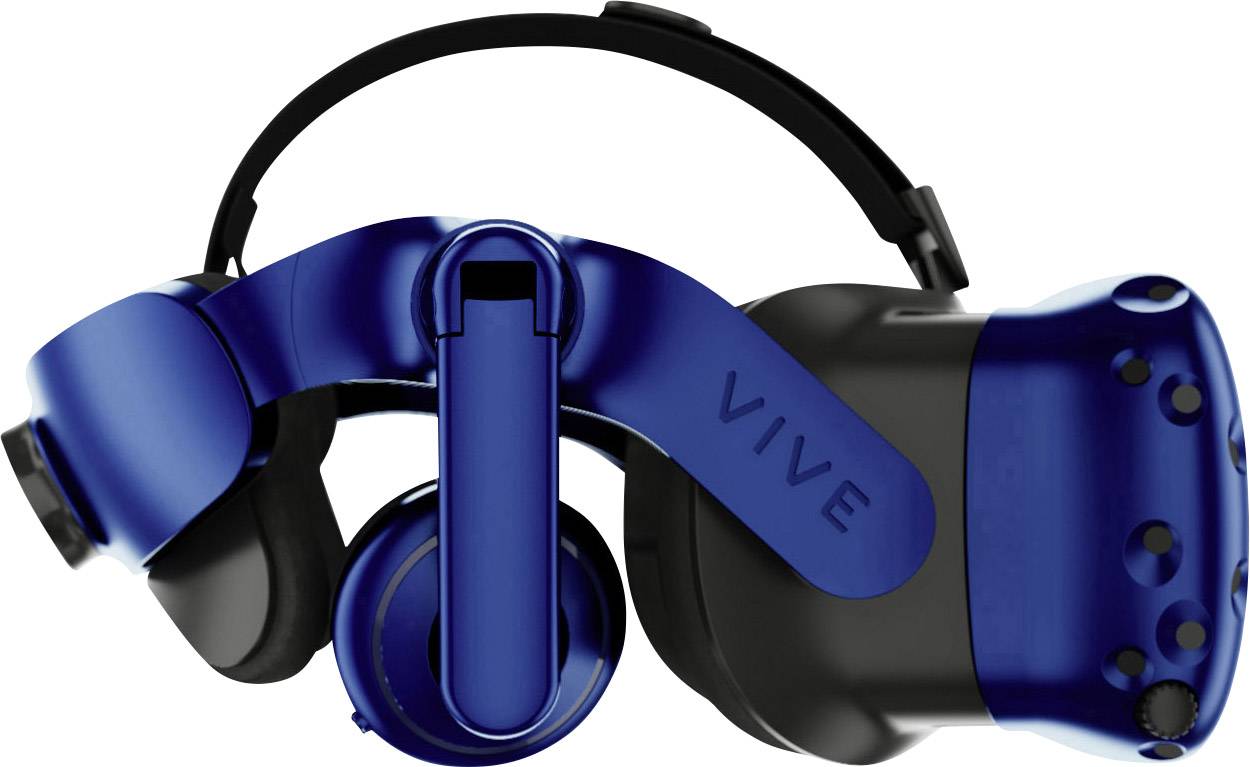 HTC Vive Pro Upgrade Casque de réalité virtuelle bleu avec sonorisation intégrée