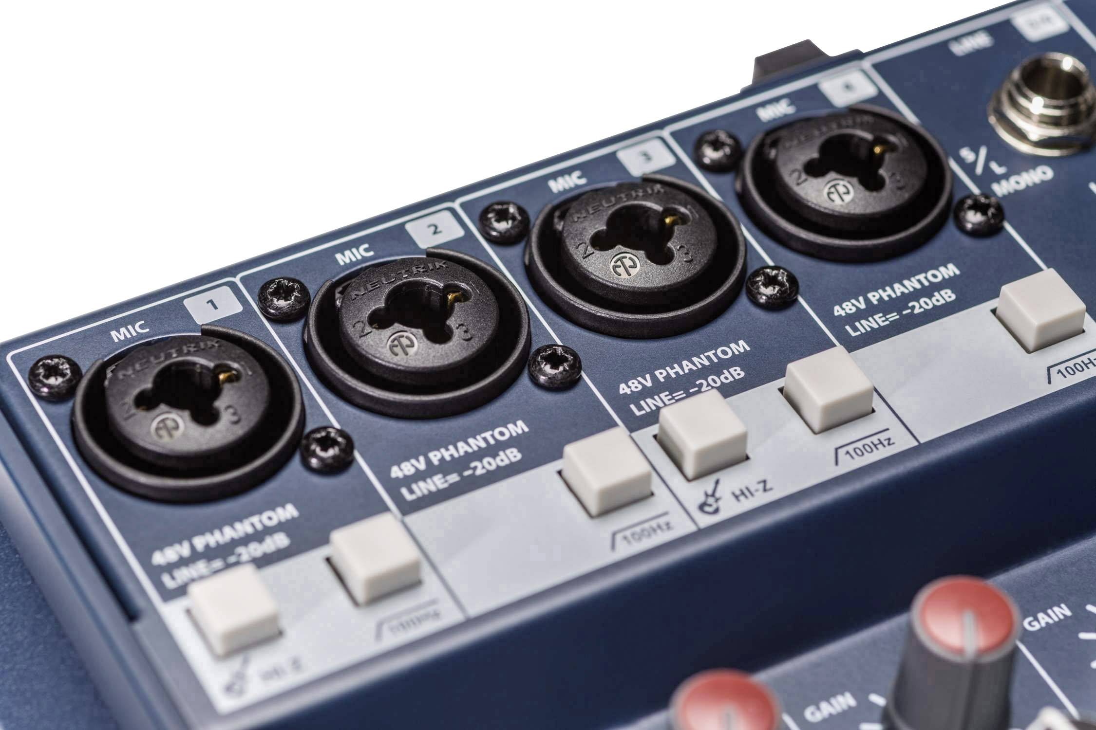 SoundCraft Notepad 12FX Console de mixage Nombre de canaux:12 Port USB