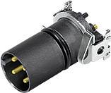 binder 09 0445 601 05 Connecteur rond miniature embase mâle Nombre total de pôles: 5 1 pc(s)