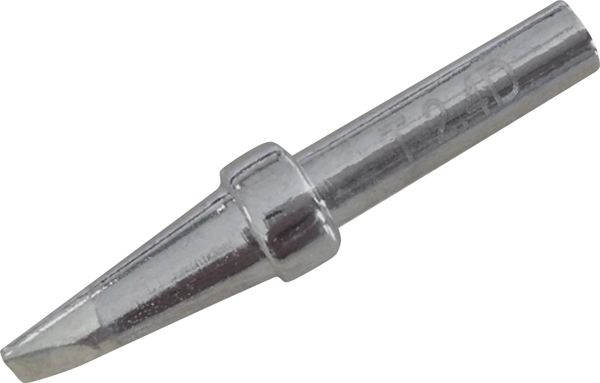 TOOLCRAFT HF-2,4MF Panne de fer à souder forme de burin Taille de la panne 2.4 mm Longueur de la panne 17 mm Contenu 1 pc(s)
