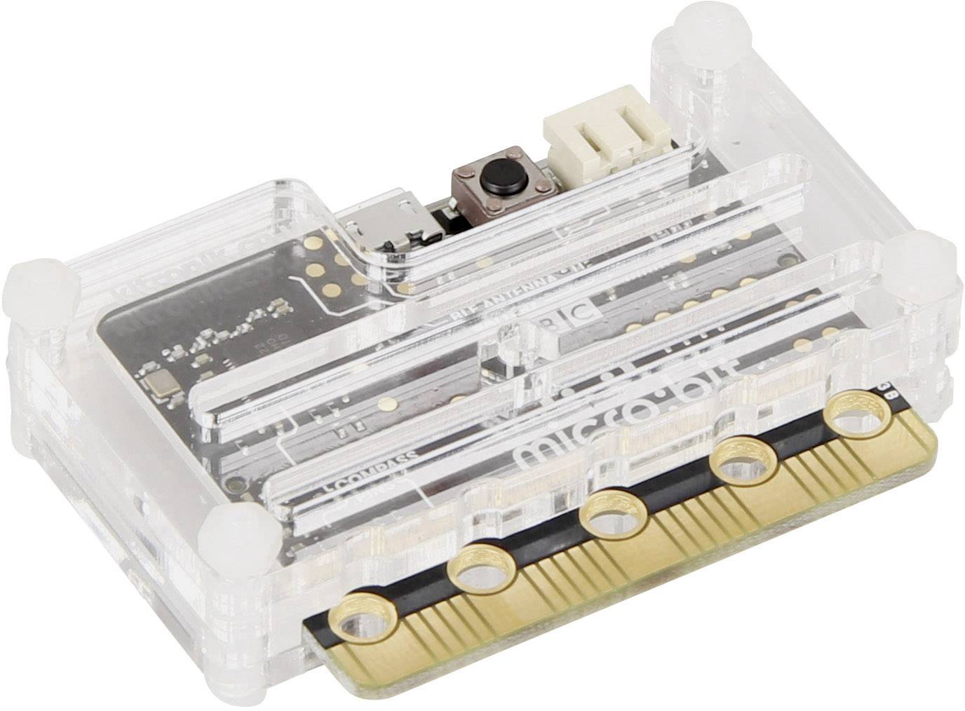 Joy-it MB-Case01 Boîtier pour ordinateur monocarte Convient pour (kits de développement): BBC micro:bit acrylique