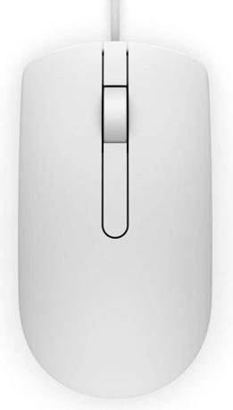 Souris Dell MS116 USB optique blanc 3 Boutons 1000 dpi