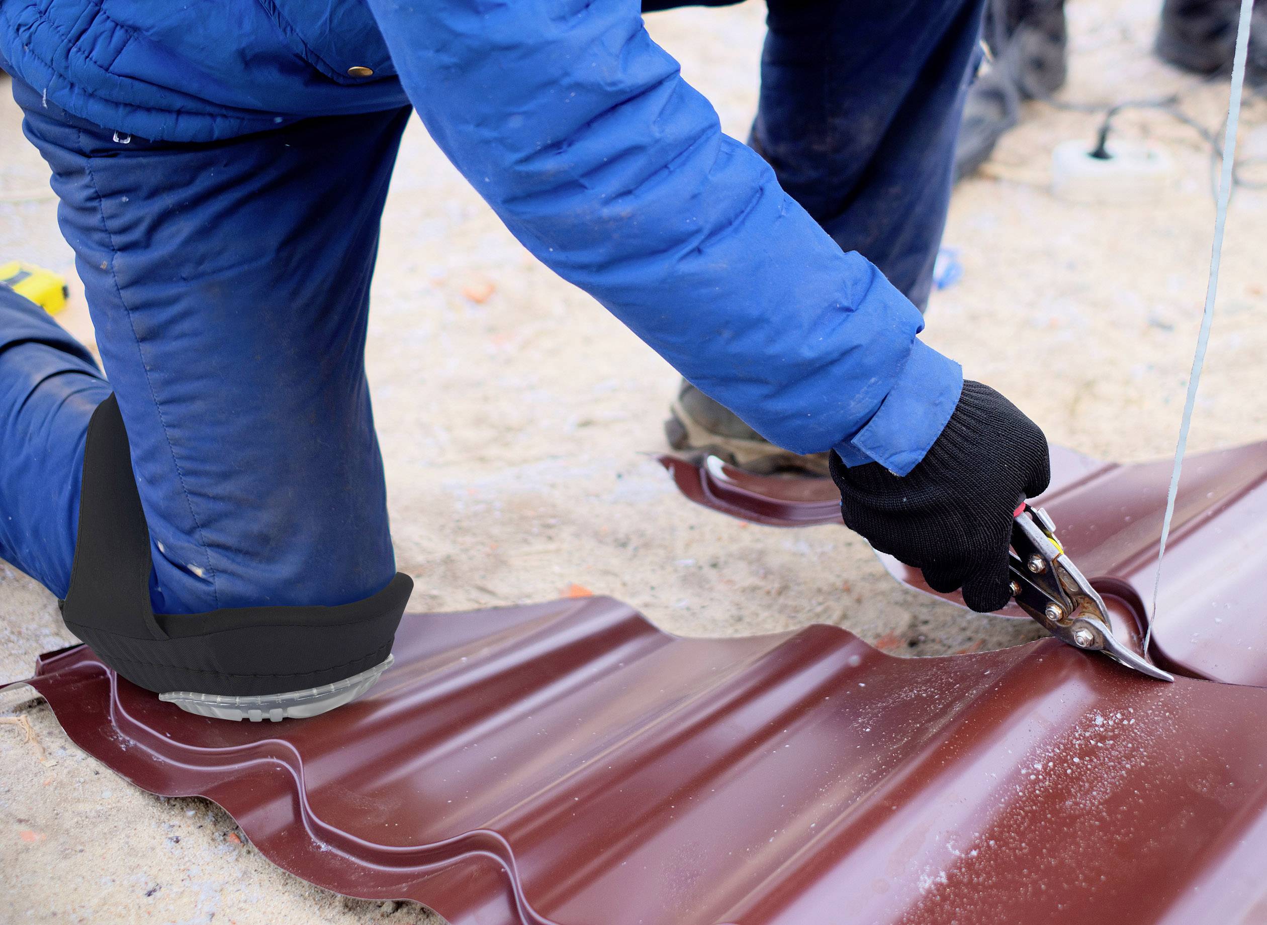 Genouillère en gel TOOLCRAFT TO-4997196 noir 1 paire(s)