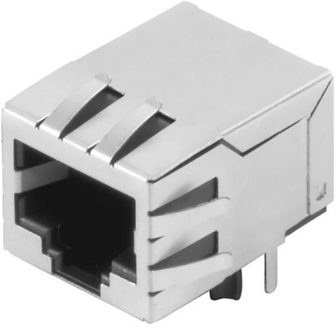 Connectique RJ45 Weidmüller RJ45M T1D 3.2E4N TY 2474160000 RJ45 embase femelle horizontale argent, noir 120 pc(s)