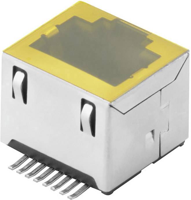 Connectique RJ45 CAT 3 Weidmüller RJ45C3 S1V 2.7E4N RL 2514600000 RJ45 embase femelle, verticale argent, noir 300 pc(s)