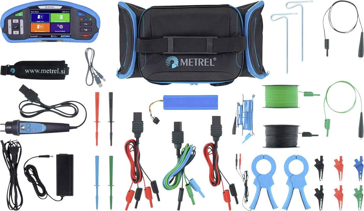 Metrel MI 3155 EU Kit testeur VDE étalonné (ISO) Norme VDE 0100